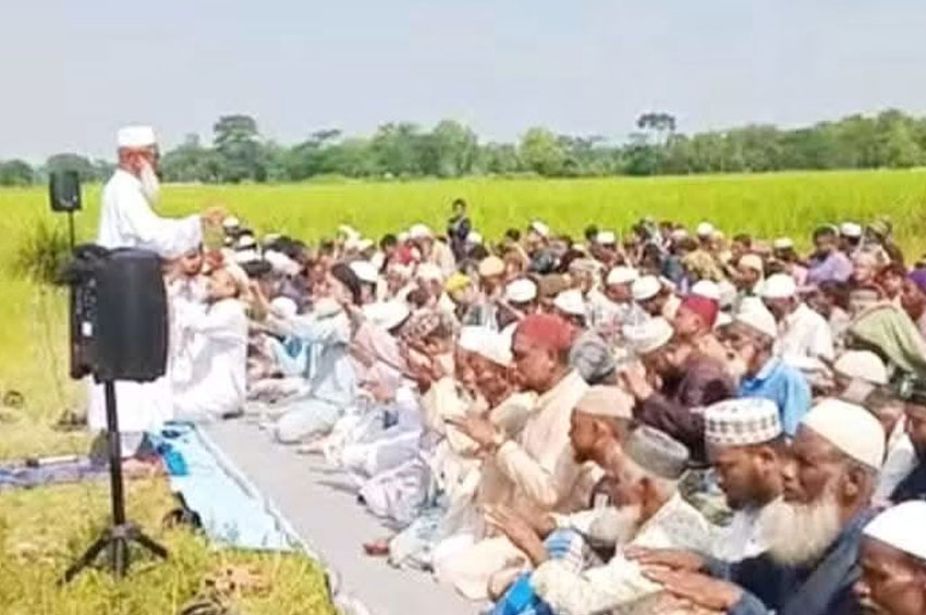 বিশ্বনাথে বৃষ্টির জন্য বিশেষ মোনাজাত