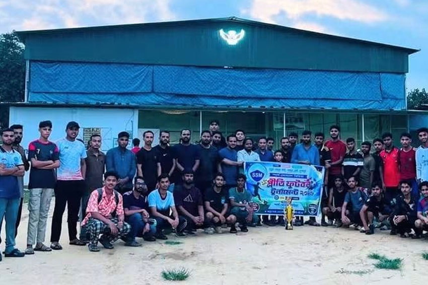 বিয়ানীবাজারের প্রীতি ফুটবল টুর্নামেন্ট সম্পন্ন