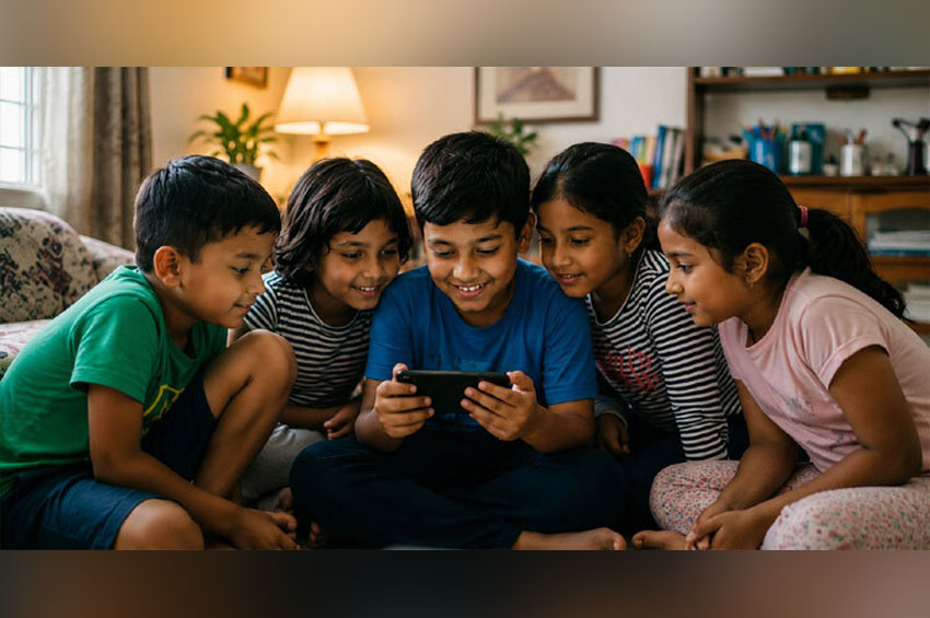 স্ক্রিনে ডুবে যাচ্ছে শিশুর মানসিক বিকাশ