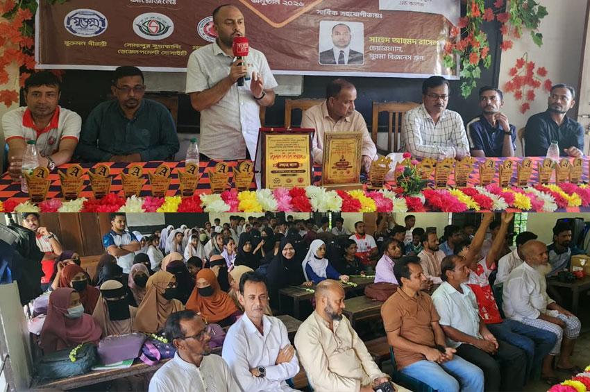 জকিগঞ্জে কৃতী শিক্ষার্থীদের সংবর্ধনা