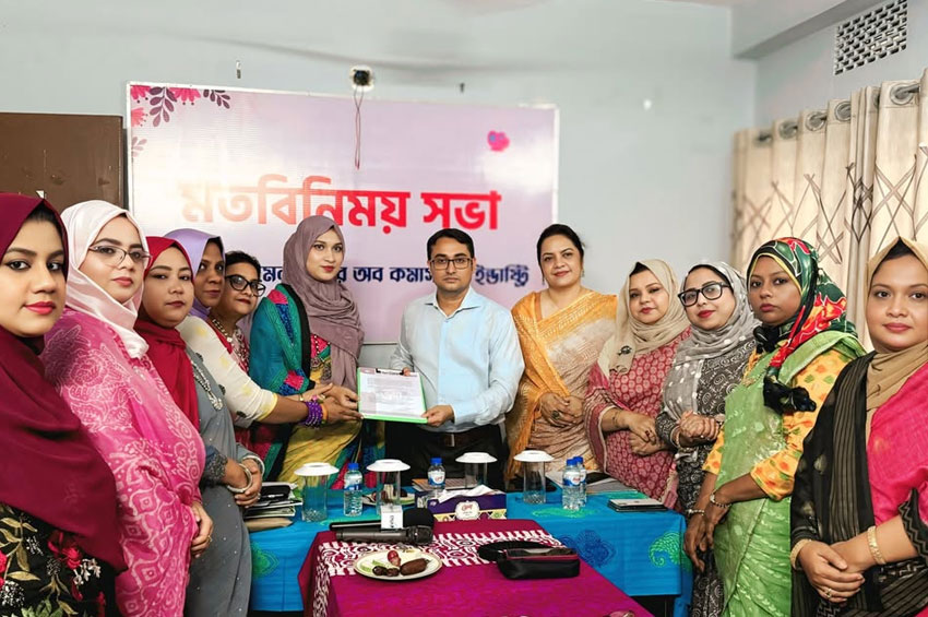 সিলেট উইমেন চেম্বারের নির্বাচিত পর্ষদের বর্ষপূর্তিতে ব্যাপক কর্মসূচি