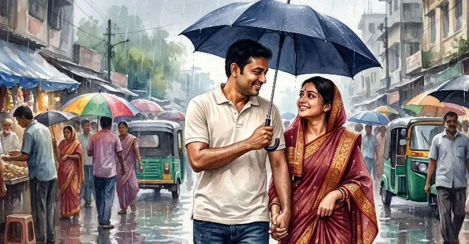 আমার ছাতা তোমার পরম নির্ভরতা