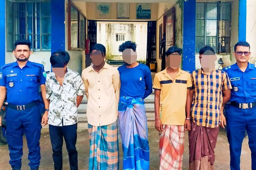 জকিগঞ্জে পুলিশের অভিযান: গ্রেফতার ৫