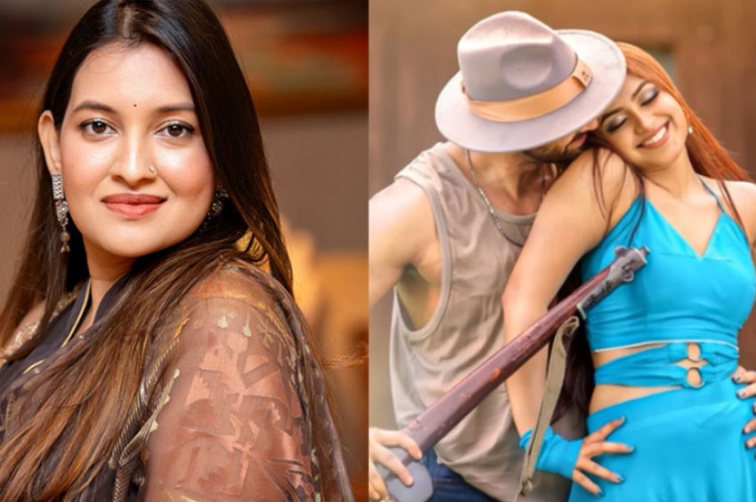 সিঁথি সাহার কণ্ঠ, অলংকারের নাচে মাতাচ্ছে ‘বসন্তের কোকিল’