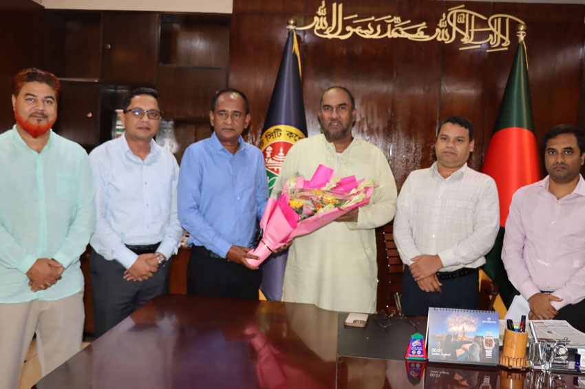 বিসিবি পরিচালক হওয়ায় সিসিক প্রশাসককে সংবর্ধনা