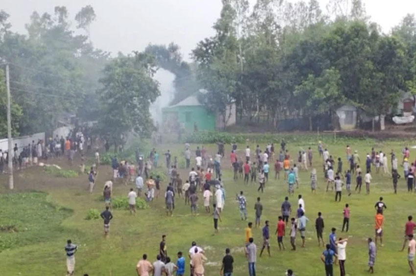 চেয়ারম্যান সমর্থকদের সংঘর্ষে বানিয়াচংয়ে অর্ধশতাধিক আহত