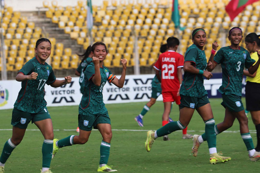 ঋতুপর্ণার অলিম্পিক গোলে বাংলাদেশের সমতা