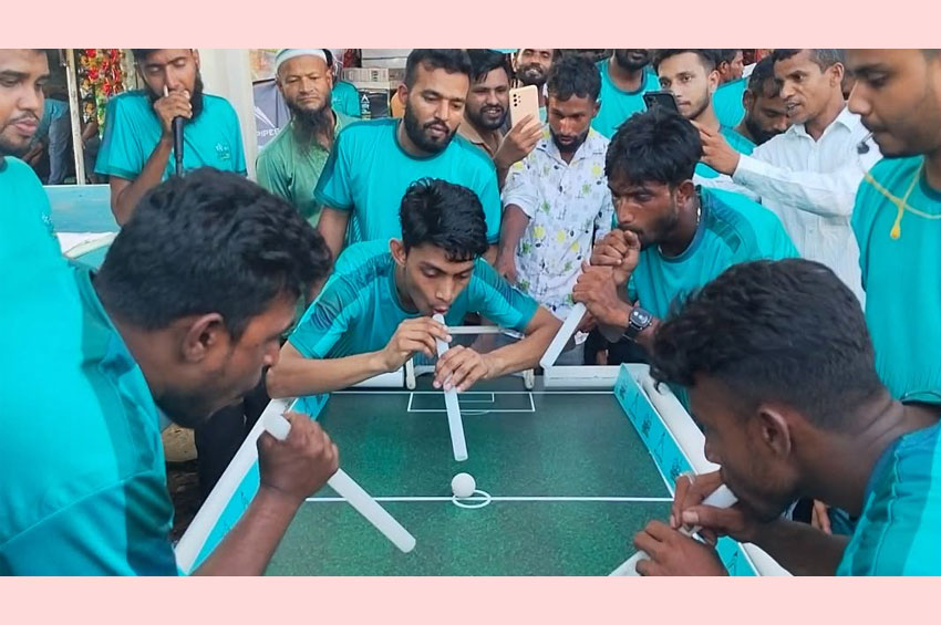 সিলেটে আকিজ পাইপের ‘ফুঁ-বল চ্যাম্পিয়নশিপ’