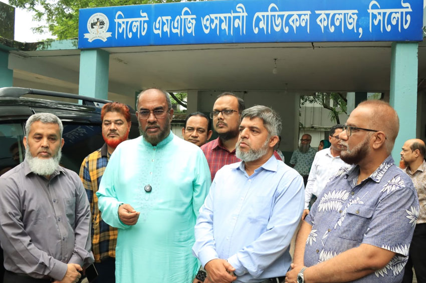 ওসমানী মেডিকেল কলেজের সমস্যাগুলো দ্রুত সমাধান করা হবে : সিসিক প্রশাসক