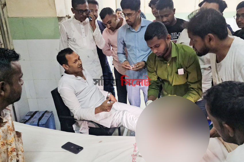 সংঘর্ষ থামাতে গিয়ে সুনামগঞ্জ-১ আসনের এমপি আহত